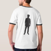 Underground Beatnik Ringer T-shirt (Achterkant)