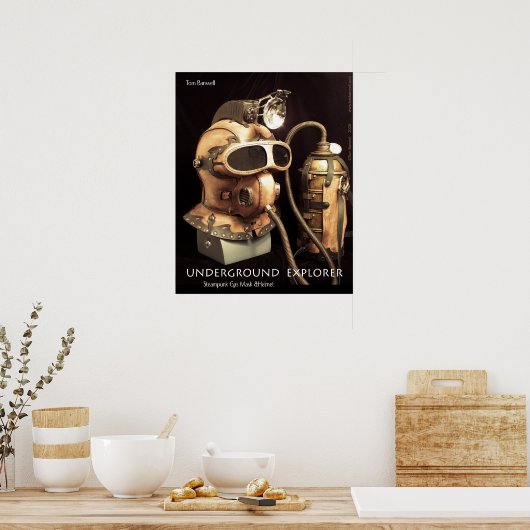 Underground Explorer Poster (Keuken)