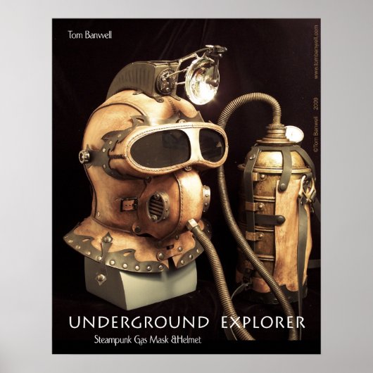 Underground Explorer Poster (Voorkant)