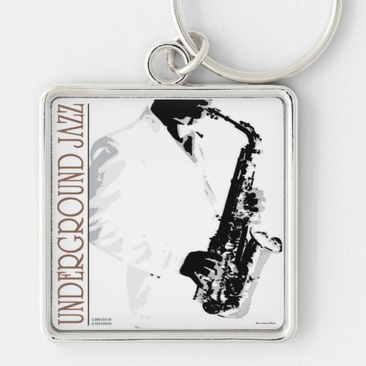 Underground Jazz Sleutelhanger (Voorkant)