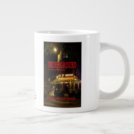 "Underground L' autre Métro" Grote Koffiekop (Rechts)