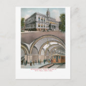 Underground Loop Station in City Hall, New York Briefkaart (Voorkant)