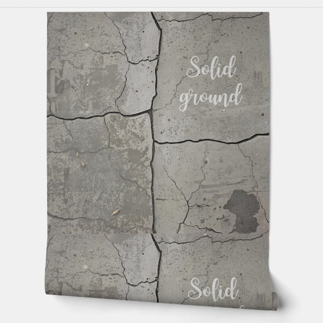 Underground Wallpaper Concrete Cool Home Decor Behang (Afrollen)