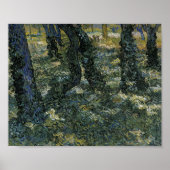 Undergrowth Van Gogh Fine Art Poster (Voorkant)