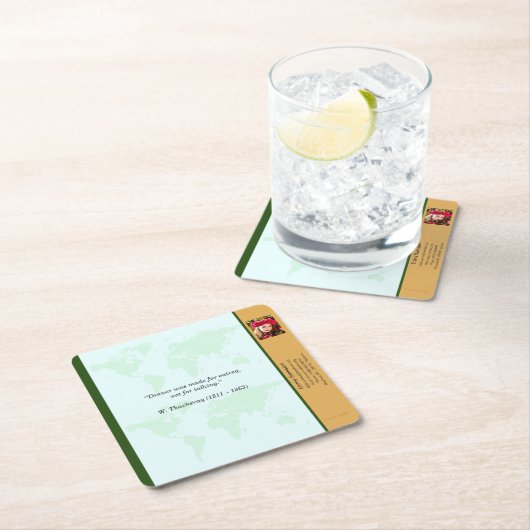 Underlägg — Connect, World Kartonnen Onderzetters (Insitu)