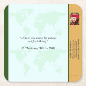 Underlägg — Connect, World Kartonnen Onderzetters (Voorkant)