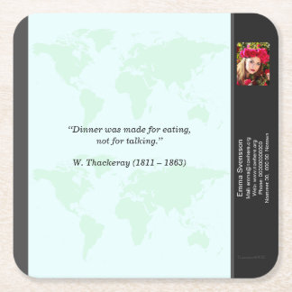 Underlägg — Connect, World Kartonnen Onderzetters