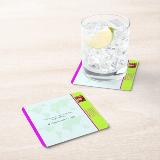 Underlägg — Connect, World Kartonnen Onderzetters (Insitu)