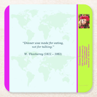 Underlägg — Connect, World Kartonnen Onderzetters