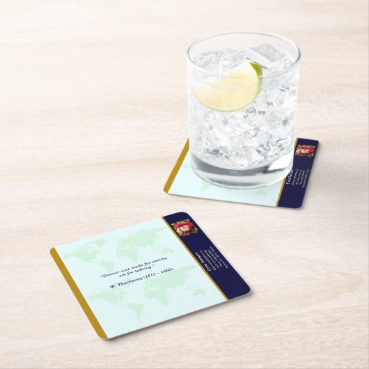 Underlägg — Connect, World Kartonnen Onderzetters (Insitu)