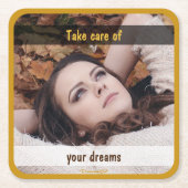 Underlägg — Dreams Kartonnen Onderzetters (Voorkant)