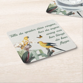 Underlägg — Fåglar Kartonnen Onderzetters