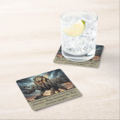 Underlägg — Lejon, sanning Kartonnen Onderzetters (Insitu)