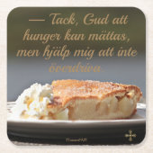 Underlägg — Paj Kartonnen Onderzetters (Voorkant)