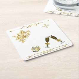 Underlägg — Party Kartonnen Onderzetters