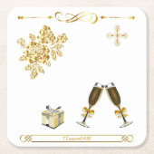 Underlägg — Party Kartonnen Onderzetters (Voorkant)