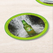 Underlägg — Pilsner Ronde Kartonnen Onderzetter (Gebogen)