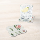 Underlägg — Rosor Kartonnen Onderzetters (Insitu)