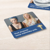 Underlägg — Unik Kartonnen Onderzetters (Schuin)