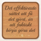 Underlägg — Uträtta Kartonnen Onderzetters (Voorkant)