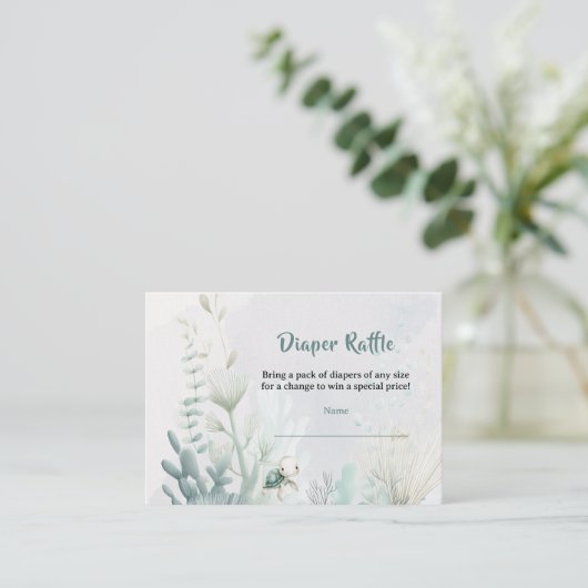 Undersea Enclosure Card Informatiekaartje (Staand voorkant)