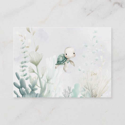 Undersea Enclosure Card Informatiekaartje (Achterkant)