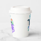 Undersea Friends Papieren Bekers (Links)