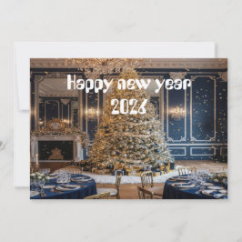 Understated New Year Elegance Card Bedankkaart