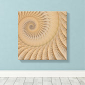 Understroom Tane Abstract Spiraal Canvas Afdruk (Insitu (Houten vloer))