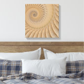 Understroom Tane Abstract Spiraal Canvas Afdruk (Insitu (Slaapkamer))