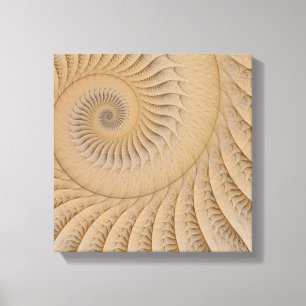 Understroom Tane Abstract Spiraal Canvas Afdruk
