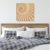 Understroom Tane Abstract Spiraal Canvas Afdruk (Insitu (Slaapkamer))