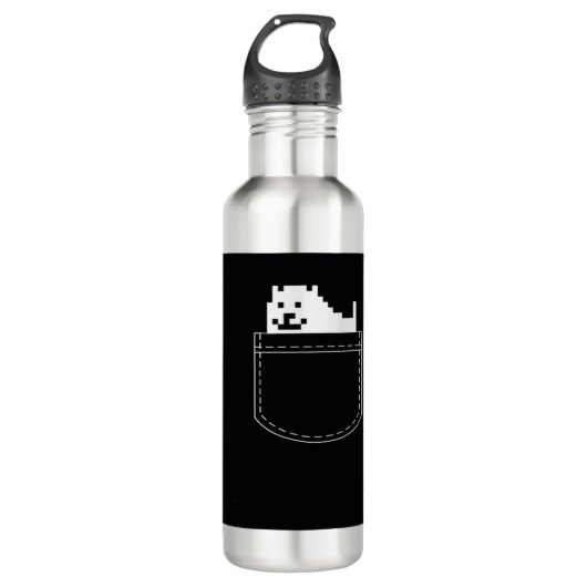 Undertale Dog Pocket Waterfles (Voorkant)