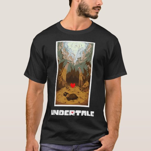 Undertale Human Essential T-Shirt (Voorkant)
