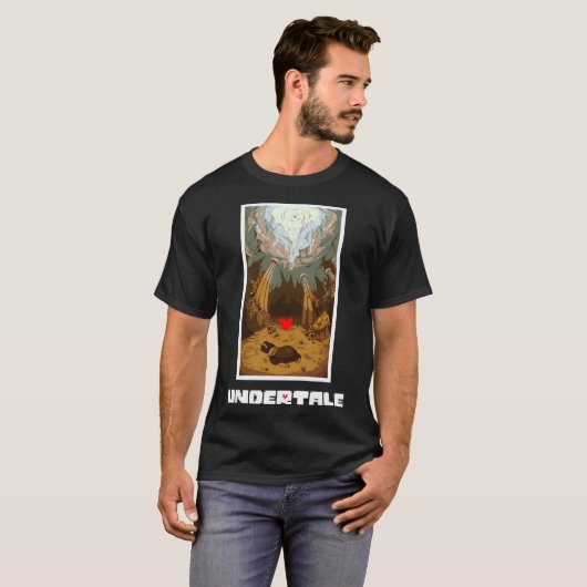 Undertale Human Essential T-Shirt (Voorkant volledig)