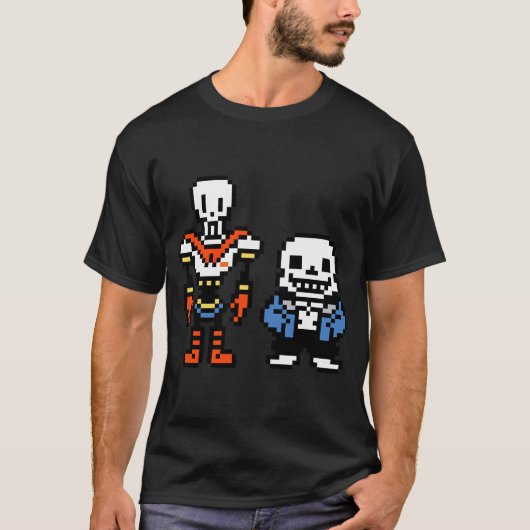 Undertale - Skelet T-shirt (Voorkant)