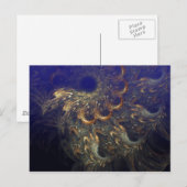 Undertow Fractal Briefkaart (Voorkant / Achterkant)