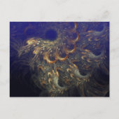 Undertow Fractal Briefkaart (Voorkant)