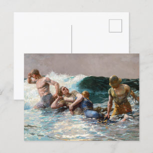 Undertow Winslow Homer Briefkaart