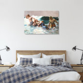 Undertow | Winslow Homer | Canvas Afdruk (Insitu (Slaapkamer))