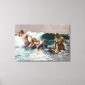Undertow | Winslow Homer | Canvas Afdruk (Voorkant)