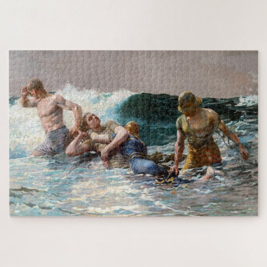 Undertow | Winslow Homer | Legpuzzel (Horizontaal)