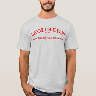 Underuitvoerver College T-Shirt