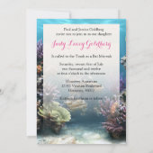 Underwater Bat Mitzvah Uitnodiging (Achterkant)