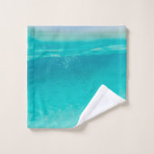 Underwater Caribbean Bubbles Dream 5 Bad Handdoek (Wasdoekje)