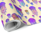 Underwater Dancing Rainbows Silk Cadeaupapier (Rol Hoek)