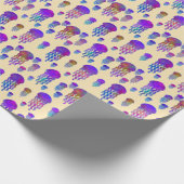 Underwater Dancing Rainbows Silk Cadeaupapier (Hoek)