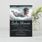 Underwater Dreams – Baby Borrel Kaart (Staand voorkant)