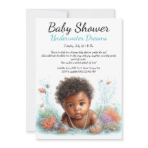 Underwater Dromen Waterverf Baby Shower