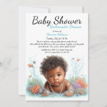Underwater Droom Watercolor Baby Borrel